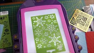 Cold embossing techniques + embossing binder test + window tip