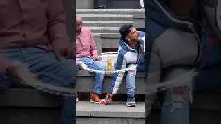 Смешные шалости, потрясающая реакция