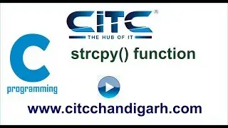 Tutorial video on Strcpy() function in C