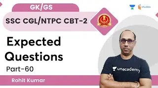SSC CGL/NTPC CBT -2 Expected Questions | Part-60 | RRB NTPC | wifistudy studios | Rohit Kumar
