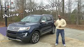 2017 Ford Explorer Platinum 4WD Review - Pricey... Yet Worth It?