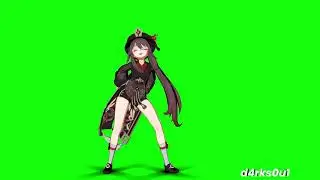 【MMD ||Genshin Impact】PUBG See Tinh Trend TikTok Green Screen //2K-60Fps