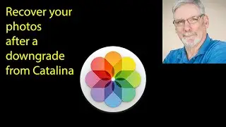 Recover your Photos after a downgrade from Catalina