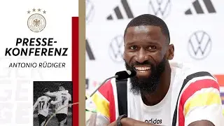 🎙️ Pressekonferenz der Nationalmannschaft mit Antonio Rüdiger