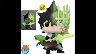 Black Clover Yuno Spirit of Zephyr Glow-in-the-Dark Funko Pop! Vinyl Figure 