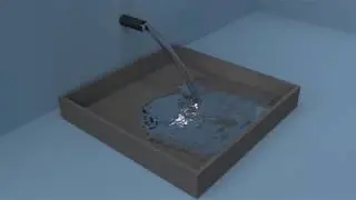 blender waterdrop animation