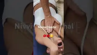 Bust oil massage 💋💋 Nivviya Chanchal 😘😘 