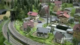 HO Scale 1920's Bavaria in the Summer railroad layout
