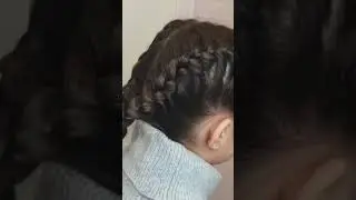 Что будет , если заплести дочь,  а она решила поиграть 😜#детскийсад #дети #shorts #смешные