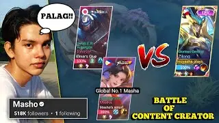HINDI PA NAG 1 MONTH NAKALABAN KO ULIT SI MASHO🔥| BATTLE OF CONTENT CREATOR!!!!