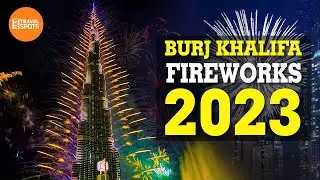 Dubai New Year Fireworks 2023 | BURJ KHALIFA FIREWORKS 2023 | NEW YEAR 2023 | new year firework