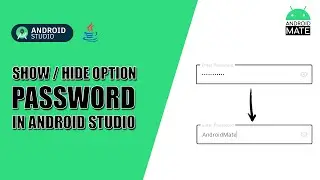 How to Easily Toggle Password Visibility in Android Studio 🔥