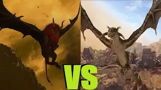 Ламмасу vs Дикая виверна: Total War Warhammer 3. Immortal Empires. тесты юнитов v 3.0.0
