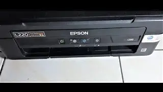 Power Ink Flushing Pada Printer Epson || Epson L-220