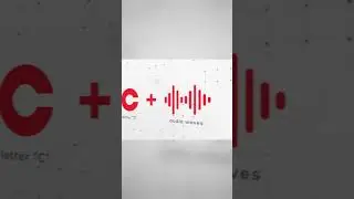 Multi Animation Logo AUDIO WAVES and LETTER