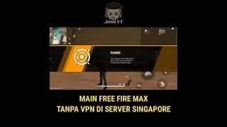 MAIN FREE FIRE MAX TANPA VPN DI SERVER SINGAPORE #shorts