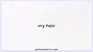 My hair - Ariana Grande edit audio