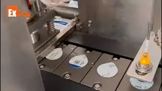 Nespresso milk capsule filling and sealing machine