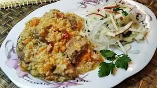 Славянск.Готовим вкусно ☀️ПЛОВ ИЗ ПШЕНИЦЫ   С  ТЫКВОЙ 