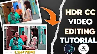 How To Edit HDR CC Brown Tranding Video In Aligth Motion & Capcut. HDR Effect Video Making Tutorial