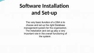 Database Optimization and Administrator