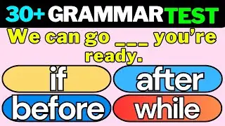 30 + Grammar Quiz | English Grammar Mixed test | Test your English || Part 57