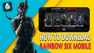 ANDROID GAMEPLAY Rainbow six mobile || How To Download Rainbow six mobile 🔥🤩
