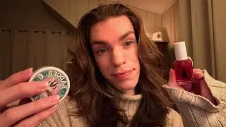 asmr best friend gives you a manicure 💗