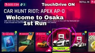 Asphalt 9 - Apex AP-0 Car Riot - 1st Run - Welcome to Osaka - TD Route