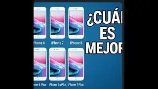 diferencias entre las pantallas de los  iphone's 6,6s,7,8,6 plus,6s plus,7 plus y 8 plus
