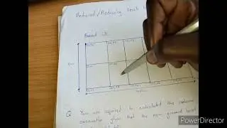 Reduced/Reducing levels takeoff using the rectangular method . ep 01