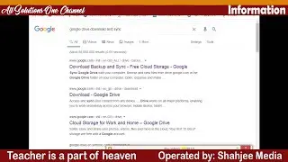 Information │ Google Drive Backup │ How to create a cloud based backup and sync?