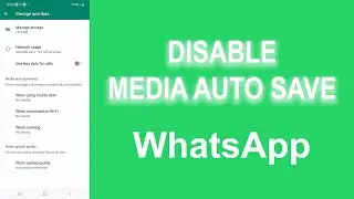 How to Disable Auto Save Photos and Videos in WhatsApp on Android and iPhone