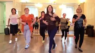Сальса соло Танцы 40+ видео 1