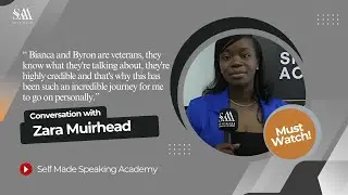 Self Made Speaking Academy Testimonial - Zara Muirhead