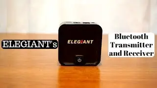 How to play music through 2 speakers at once!!! (ELEGIANT's Bluetooth Transmitter and Receiver)