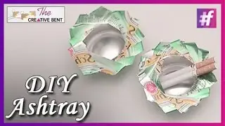 How to Make Ashtray From Can | DIY with Swati