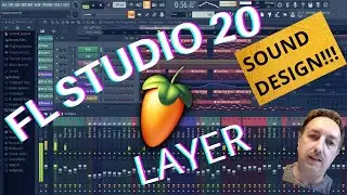 FL Studio 20 - Strumenti messi in layer - Sound design per musica elettronica - Tutorial in italiano