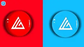 How to make WATER DROP logo in pixellab | pixellab tutorial