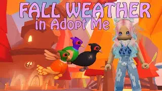 Throwing GOLDEN WHEAT in the Fall weather update in Adopt Me! 🍁🍂