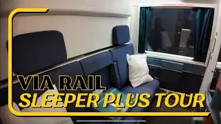 VIA Rail Sleeper Plus FULL Room Tour  | Comfort on the Rails