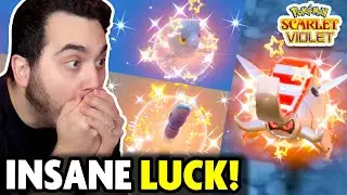 TRIPLE SHINY HYPE! SHINY IRON TREADS and MORE In Pokemon Scarlet!