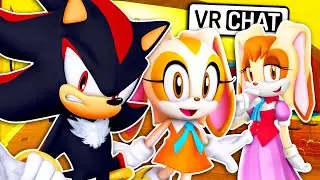 Shadow Babysits Cream The Rabbit For Vanilla! (VR Chat)