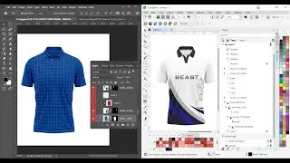 How to convert Photoshop Mockup to Corel Draw Tutorial