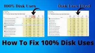 How to Fixed 100% Disk Uses | 100% disk uses resolve
