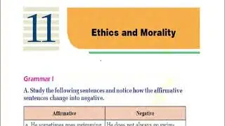 Grade 10 English, Unit 11, Grammar I & II || Sentence Transformation & Subject Verb Agreement