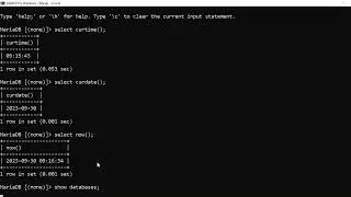 Date & Time command in Sql || How to Use Date & Time Command in Mysql server | Date & Time Command