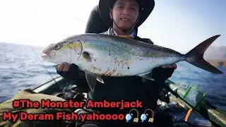Monster Amberjak| April 28 2023|Alsabahi Ah300 /Slow pitch jigging Techniques /Fishing Oman