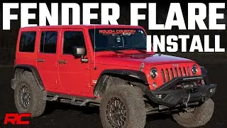 Jeep Wrangler JK LED Fender Flare Install