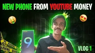 VLOG 1- New Phone From YouTube Money | My First Vlog